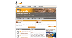 Desktop Screenshot of mymoments.roxio.com