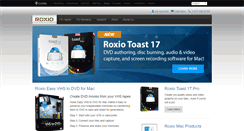 Desktop Screenshot of partner.roxio.com