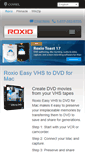 Mobile Screenshot of partner.roxio.com